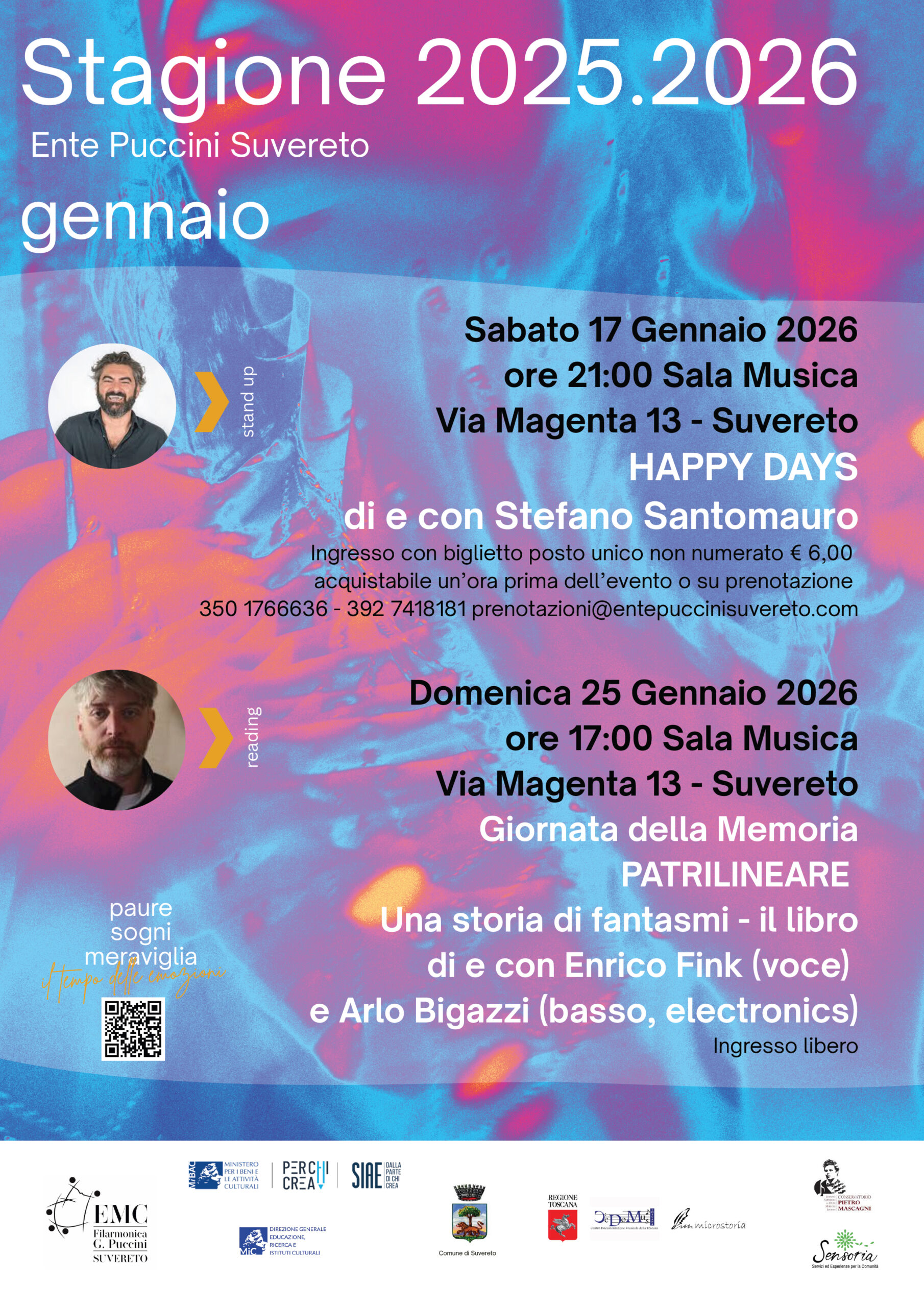 Volantino Evento Concerto Punk Rock Grunge Nero Bianco